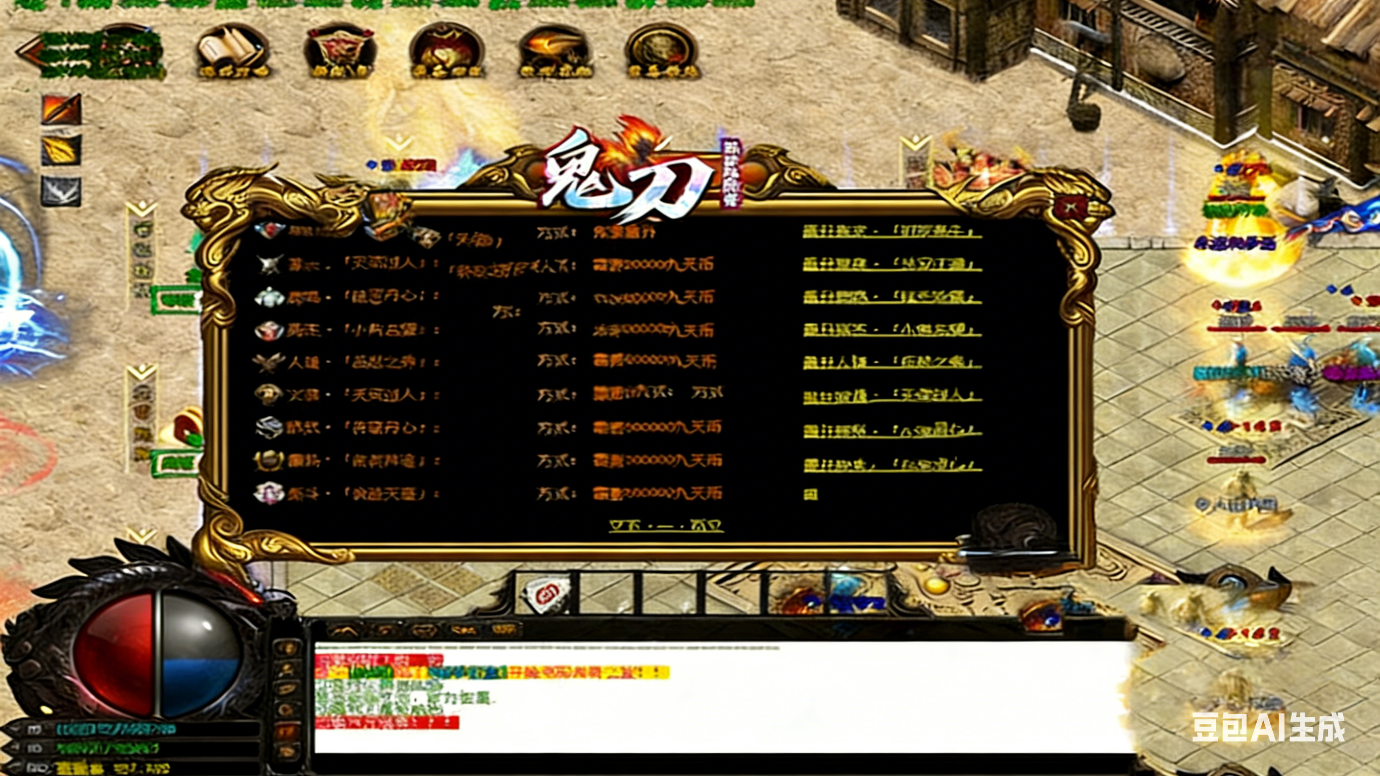 鬼刀传奇单职业单机版 幽冥奇境云岚古界极度空间智能假人